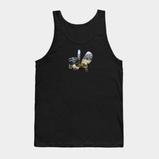 Medium LA Hands, Dodger Stadium v2 Tank Top